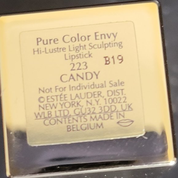 Estee Lauder Pure Color Envy 223 Candy Lipstick - Picture 4 of 4
